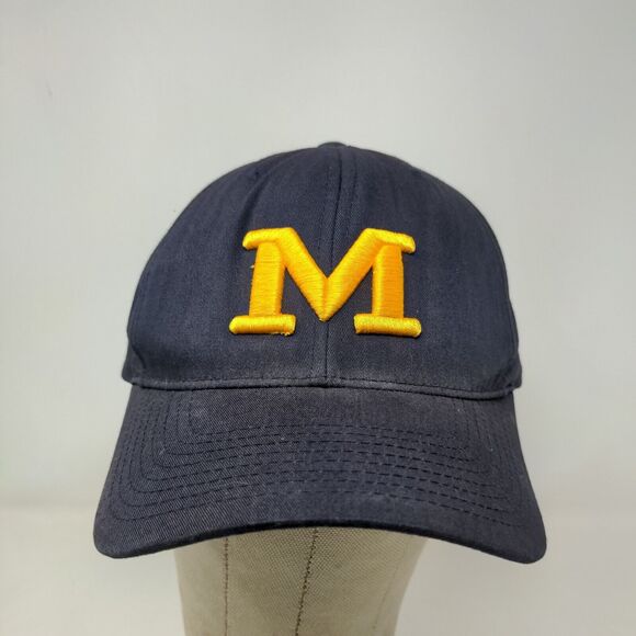 Pacific Headwear Men's Mooresville Strapback Hat Black Adult Embroidered Logo - Picture 2 of 13